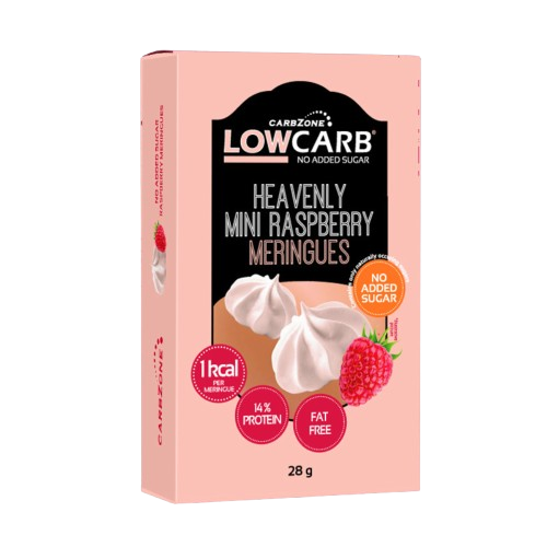 Low Carb® Heavenly Mini Raspberry Meringues 28g
