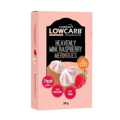 Low Carb® Heavenly Mini Raspberry Meringues 28g